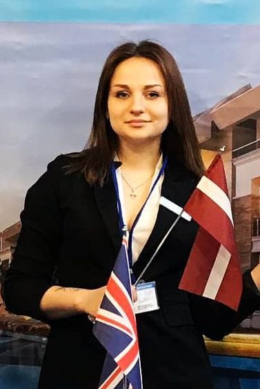 Anželika Ļeonova, VICE PRESIDENT OF THE STUDENT PARLIAMENT