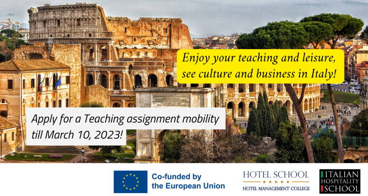 Apply now! Erasmus Adult Teaching Staff Mobility Call 1 “Teaching or training assignments”