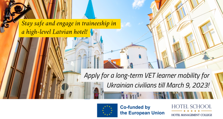 Erasmus VET learner mobilities for Ukrainian civilians, Call 3
