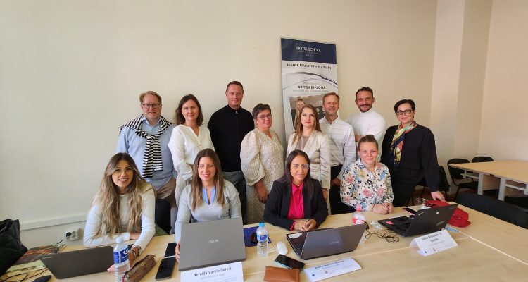 HOTEL SCHOOL takes part in the 4th Transnational Meeting of the project “Sustainable Hospitality Digitalisation Toolkit”