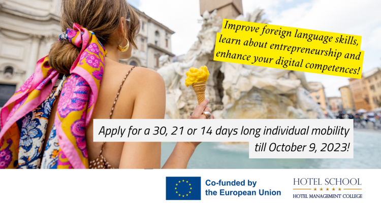 Erasmus Adult Learner Mobility Call-2 “Individual learning mobility of adult learners”