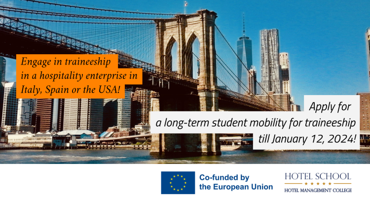 Erasmus Higher Education Student Mobility for Traineeships Call-1