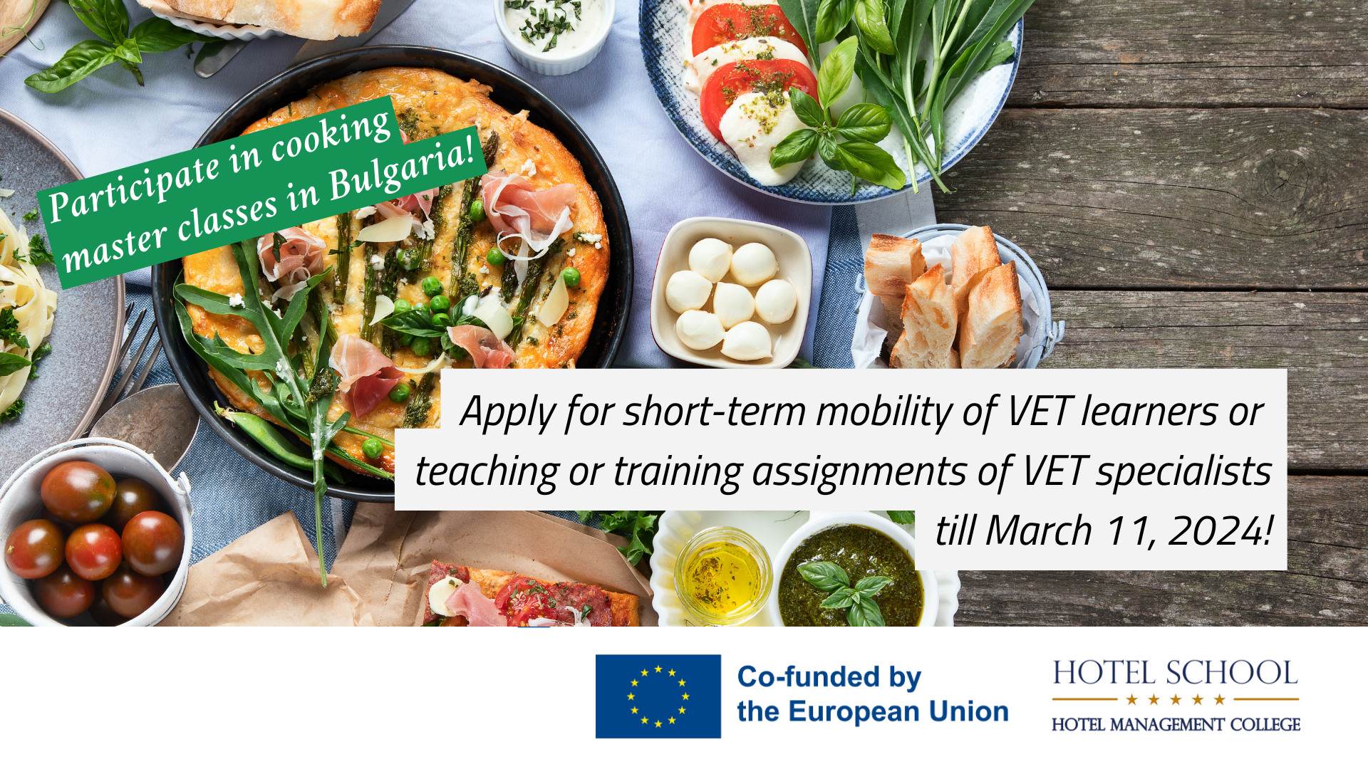 Short-term mobility of VET learners and teaching or training assignments of VET specialists Call 4 (No. 2022-1-LV01-KA121-VET-000055728)