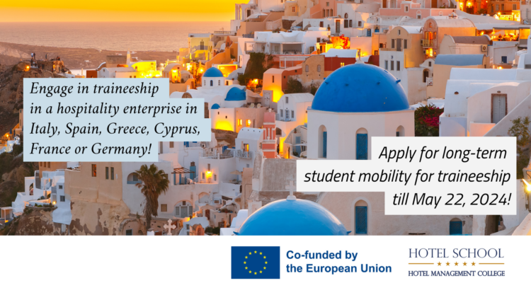 Erasmus Higher Education Student Mobility for Traineeships Call-2
