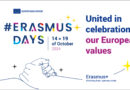 Invitation to an Erasmus Days event on October 17