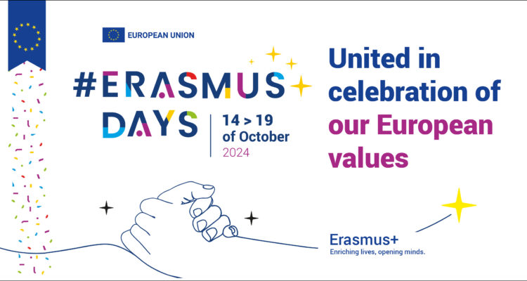 Invitation to an Erasmus Days event on October 17