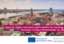 Erasmus higher education staff mobility for teaching Call 5