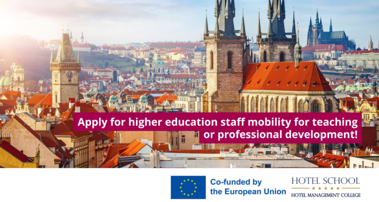 Erasmus higher education staff mobility Call 7: Teaching or professional development