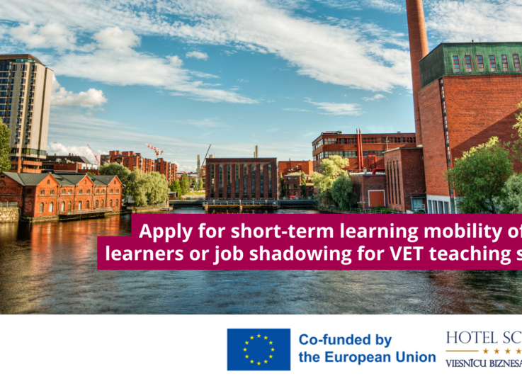 Erasmus short-term mobility of VET learners or job shadowing of VET specialists to Finland