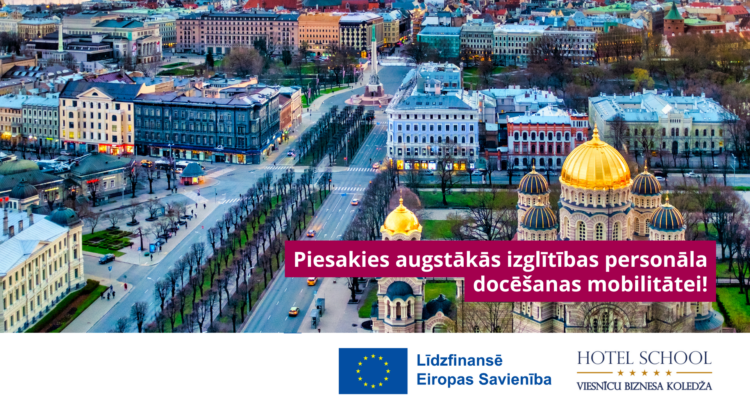 Erasmus+ mobilitāte augstākās izglītības personālam no Ukrainas 2025. gada jūnijā