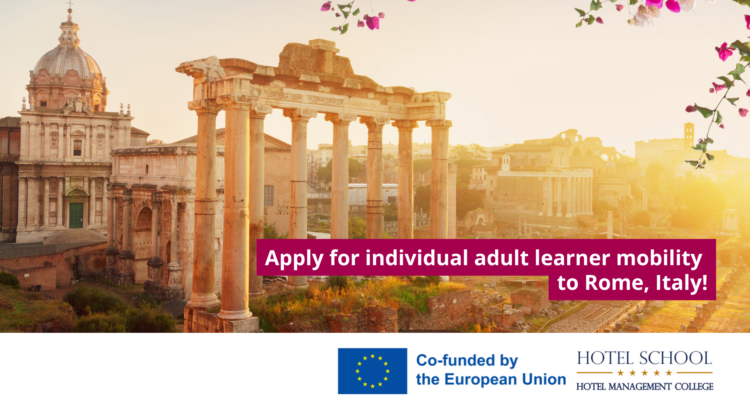 Erasmus Adult Learner Mobility Call 1: Apply till June 19!
