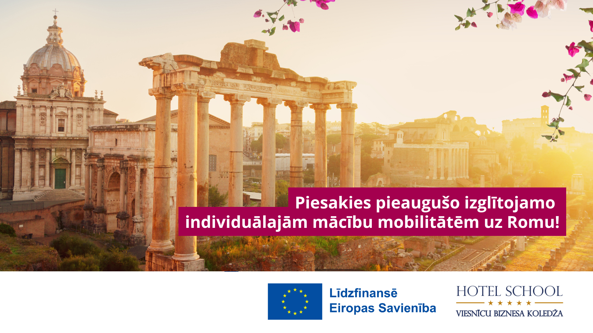 Erasmus Adult Learner Mobility Call 1 (No. 2025-1-LV01-KA121-ADU-000312992)
