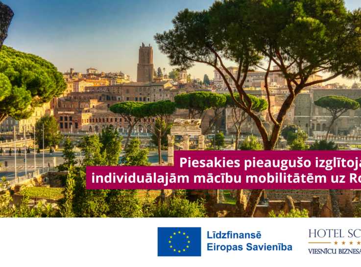 Erasmus+ pieaugušo izglītojamo individuālās mācību mobilitātes: pieteikšanās līdz 15. jūlijam!