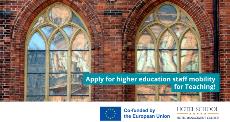 Erasmus higher education staff mobility Call 3, HED project 2024