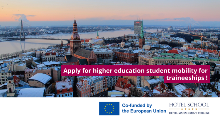 Erasmus Higher Education Student Mobility for Traineeships Call 4