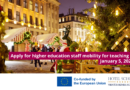 Erasmus higher education staff mobility Call 5 HED project 2024