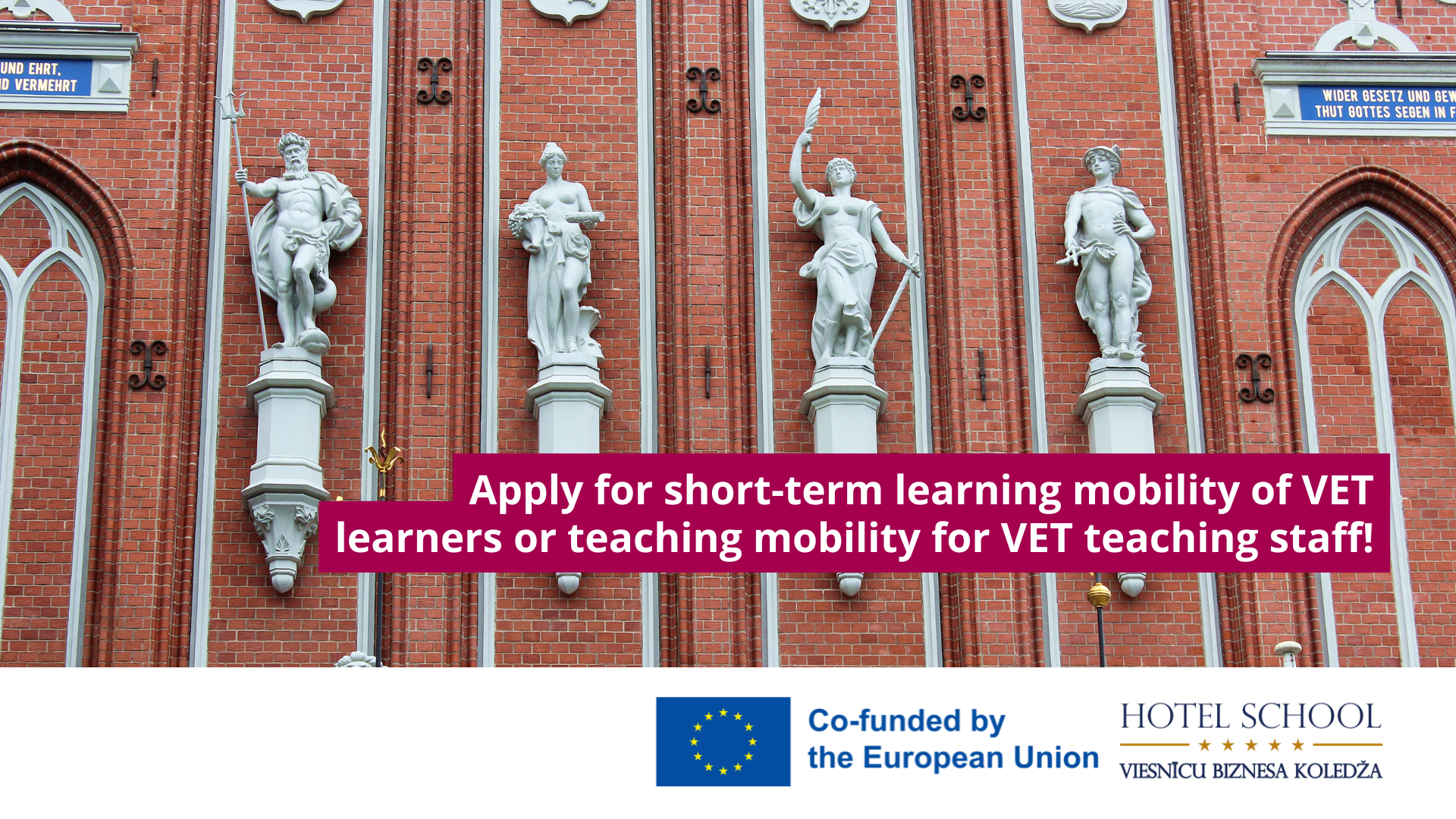 Erasmus VET Learner and Staff Mobility Call-1 (No. 2025-1-LV01-KA121-VET-000313044)