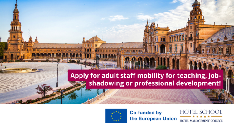 Erasmus Adult Staff Mobility: Apply till May 11, 2026!