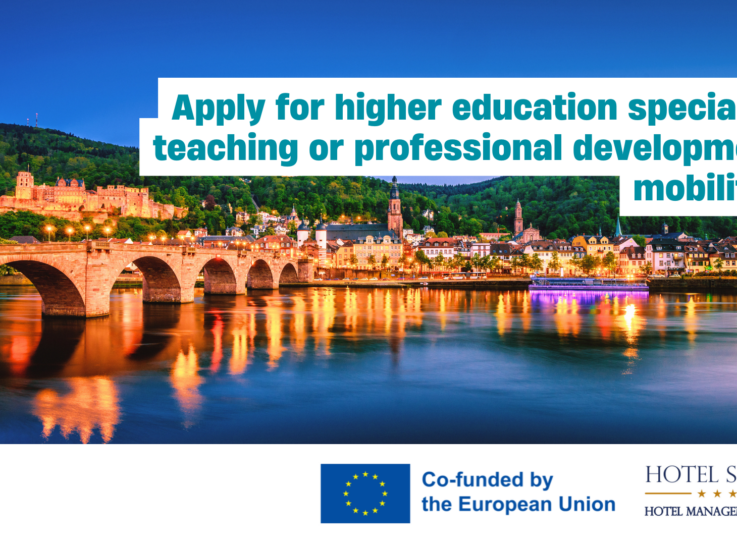 Erasmus higher education staff mobility Call 5, HED project 2025