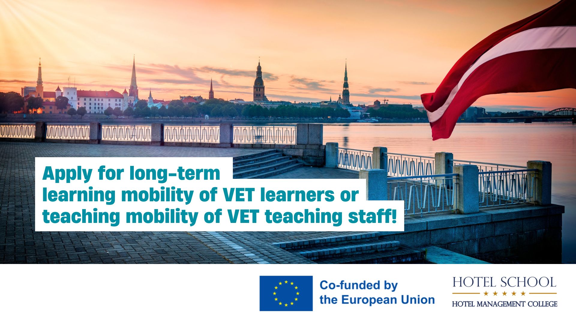 Incoming mobilities for VET learners and staff (No. 2026-1-LV01-KA121-VET-000424881)