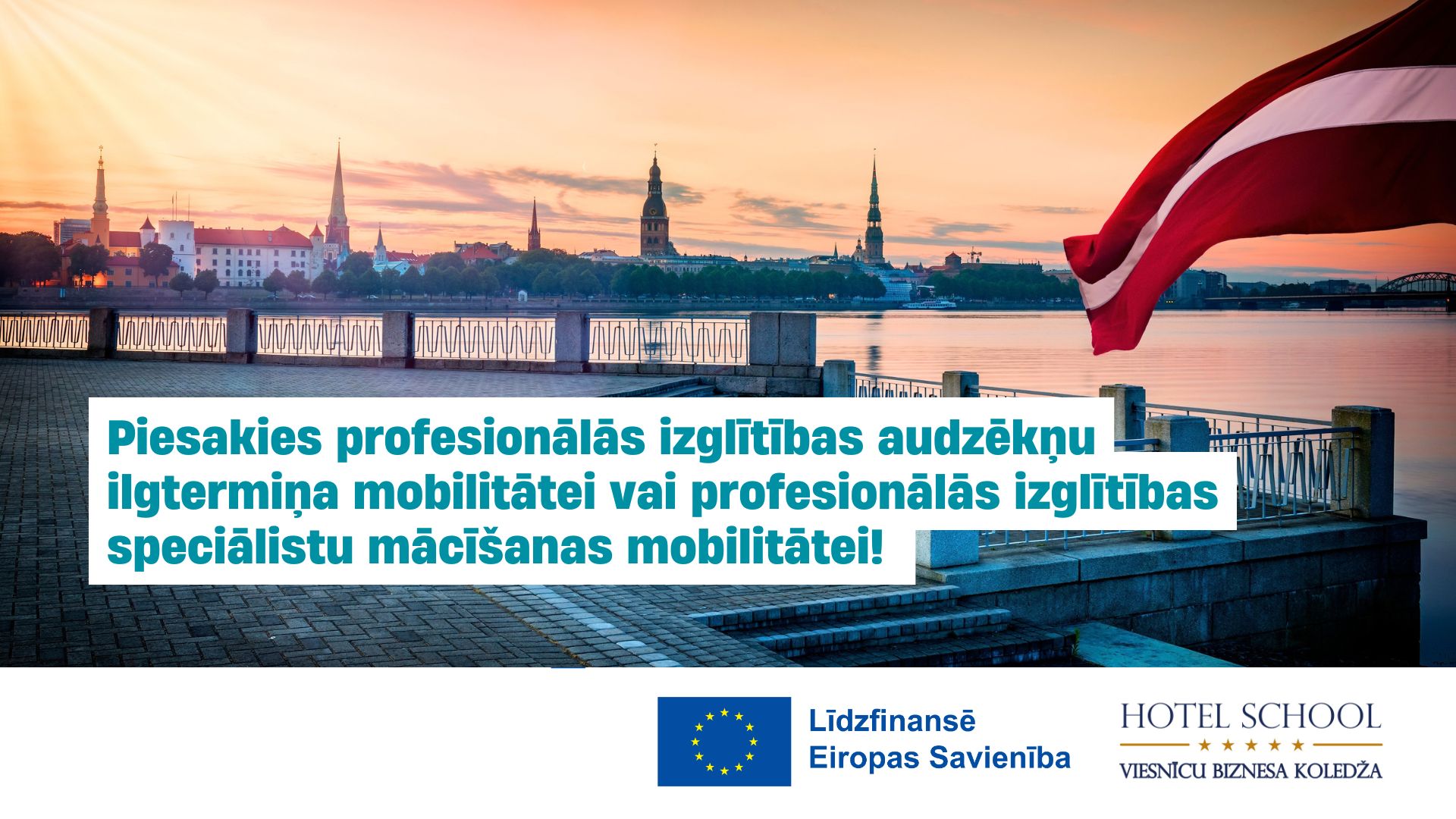 Incoming mobilities for VET learners and staff (No. 2026-1-LV01-KA121-VET-000424881)